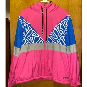 VS PINK Full Zip Anorak Jacket.  Size M/L